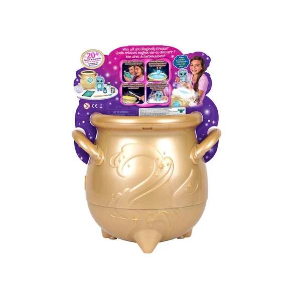 YUMURCAK TOYZ MGX21000 Magic Altın Renkli Sihirli Kazan Kız Erkek Çocuk Oyuncak Eğitici Oyuncaklar ürün görseli