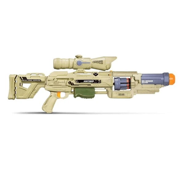 YUMURCAK TOYZ S00091954 HUNTSMAN-80 BİG BOOMER SÜNGER SİLAH -SUN Kız Erkek Çocuk Oyuncak Eğitici Oyuncaklar ürün görseli 1