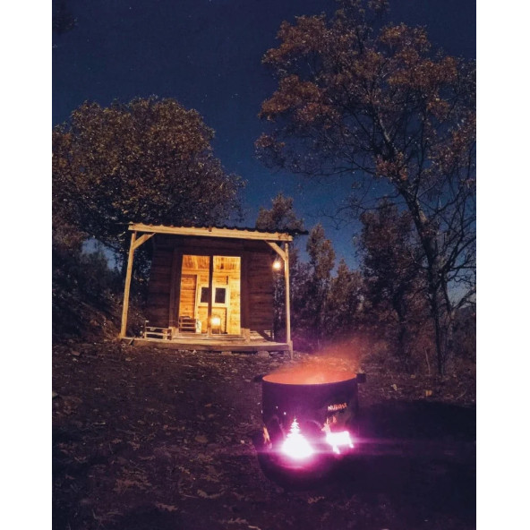 Nurgaz Campout NG OSI Kamp Izgaralı Orman Şöminesi - 7