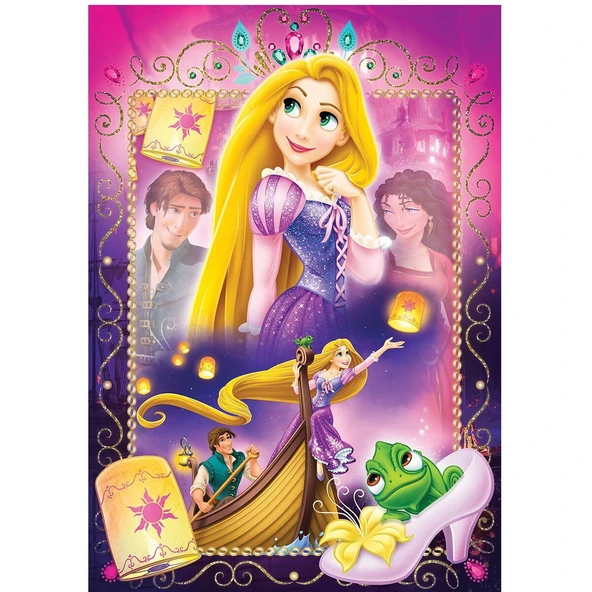 YUMURCAK TOYZ TG 709 Puzzle 50 Parça/TANGLED PUZZLE Kız Erkek Çocuk Oyuncak Eğitici Oyuncaklar - Resim 2