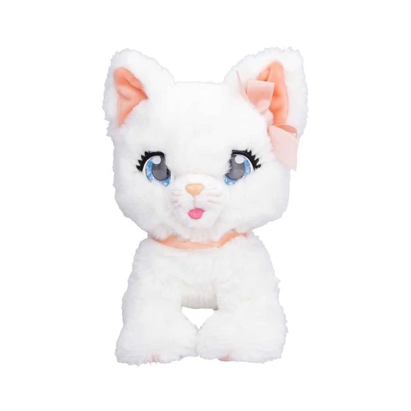 YUMURCAK TOYZ PELUŞ SEVİMLİ KEDİCİK BELLA HAREKET/SES Kız Erkek Çocuk Oyuncak Eğitici Oyuncaklar - Resim 3