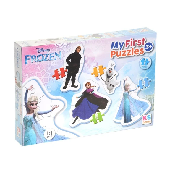 YUMURCAK TOYZ FRZ10304 FROZEN MY FIRST PUZZLES 4 IN 1 Kız Erkek Çocuk Oyuncak Eğitici Oyuncaklar ürün görseli