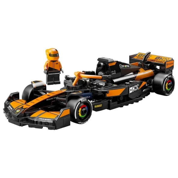 YUMURCAK TOYZ LEGO Speed Champions McLaren F1 Team MCL38 Yarış Arabası Kız Erkek Çocuk Oyuncak Eğitici Oyuncaklar ürün görseli