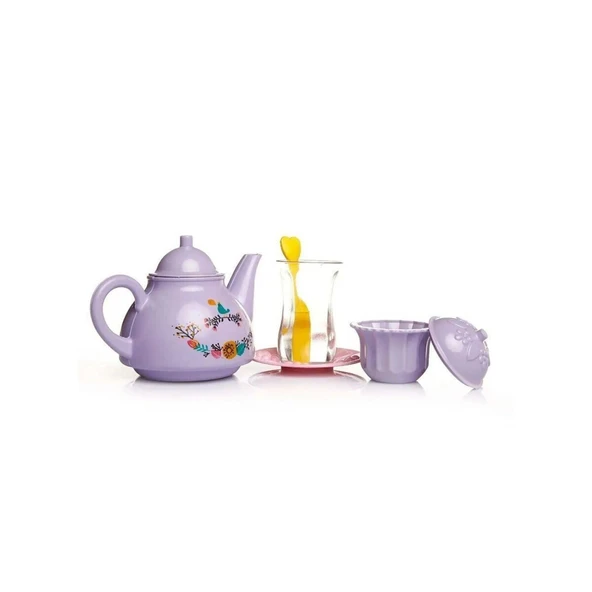 YUMURCAK TOYZ URT011-001 KUTULU İNCE BELLİ ÇAY VAKTİ Kız Erkek Çocuk Oyuncak Eğitici Oyuncaklar - 2