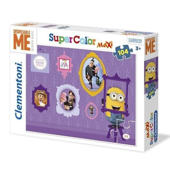 YUMURCAK TOYZ 23657 MINION 104 Parça Puzzle /SUN-CLE Kız Erkek Çocuk Oyuncak Eğitici Oyuncaklar - 1