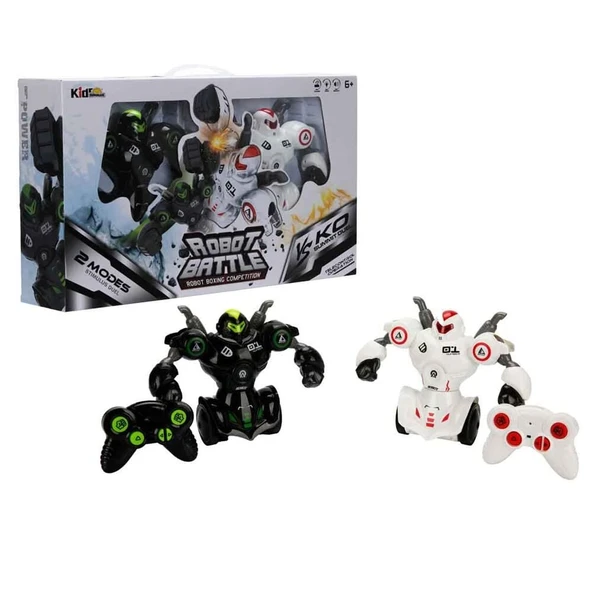 YUMURCAK TOYZ R/C ROBOT BATTLE DÖVÜŞEN İKİLİ Kız Erkek Çocuk Oyuncak Eğitici Oyuncaklar ürün görseli 1