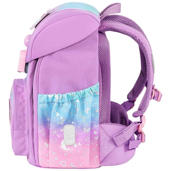 YUMURCAK TOYZ Işıklı Mor Renk Geçişli Okul Çantası Kız Erkek Çocuk Oyuncak Eğitici Oyuncaklar - 3