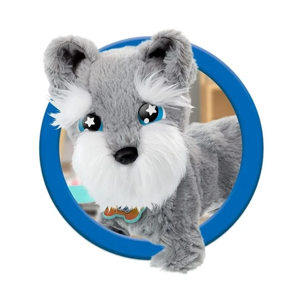 YUMURCAK TOYZ GOLİ 919920 Animagic Terrier Köpek - Tilly Kız Erkek Çocuk Oyuncak Eğitici Oyuncaklar - Resim 3