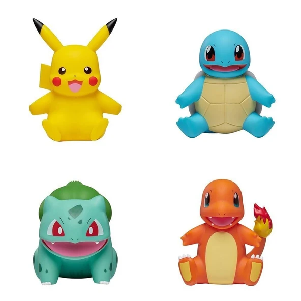 YUMURCAK TOYZ POK PKW2571 Pokémon Select Seri 4'lü Figür Set Kız Erkek Çocuk Oyuncak Eğitici Oyuncaklar - Resim 3