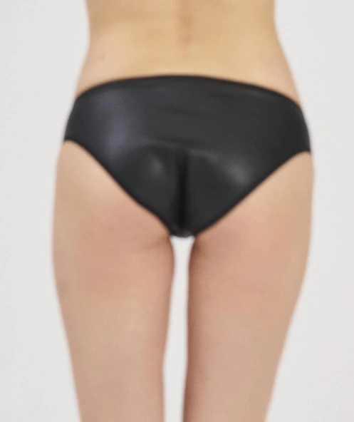 MOONLIGHT 3220 SİYAH DERİ SLİP - 2