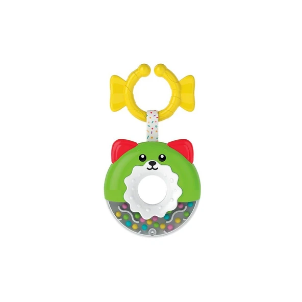 YUMURCAK TOYZ 17504 Baby Clementoni - Çörek Çıngırak Kız Erkek Çocuk Oyuncak Eğitici Oyuncaklar ürün görseli 1