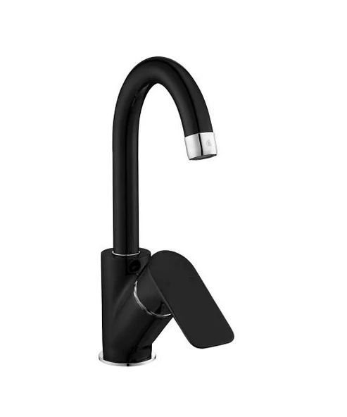 Ar Fia Lavabo Bataryası Kuğu Borulu Mat Siyah ürün görseli