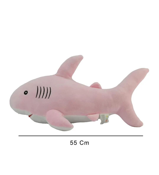 YUMURCAK TOYZ 55cm KÖPEKBALIĞI PELUŞ Kız Erkek Çocuk Oyuncak Eğitici Oyuncaklar - 3