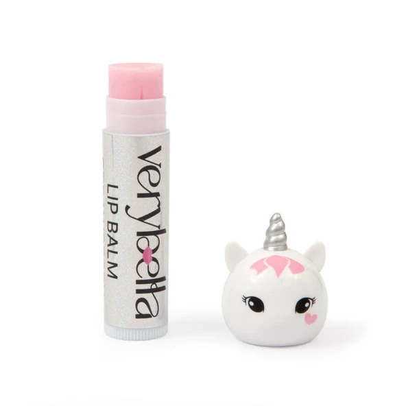 YUMURCAK TOYZ Very Bella Unicorn Lip Balm Dudak Nemlendiricisi Kız Erkek Çocuk Oyuncak Eğitici Oyuncaklar