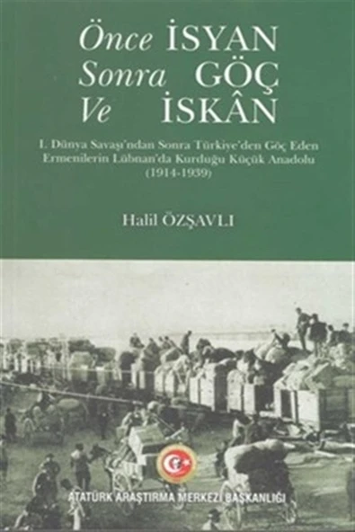 Önce İsyan Sonra Göç ve İskan - Halil Özşavlı ürün görseli 1