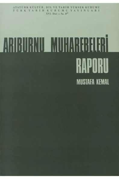 Arıburnu Muharebeleri Raporu - Mustafa Kemal Atatürk 3990000013131 ürün görseli 1