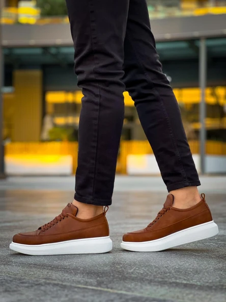 Günlük Ayakkabı Taba - Resim 6