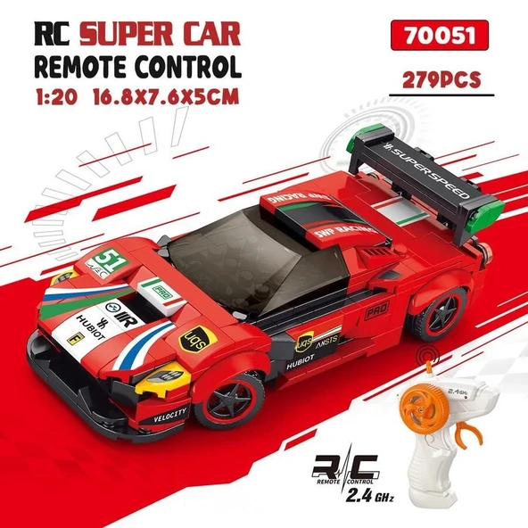 Eğitici Oyuncak 70051 279 PCS YAPI SETİ UK FERRARİ
