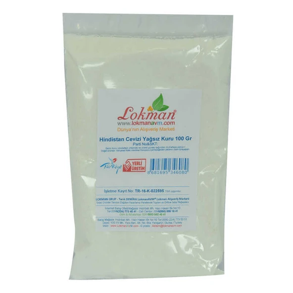 Hindistan Cevizi Yağsız Kuru 100 Gr Paket - Resim 11