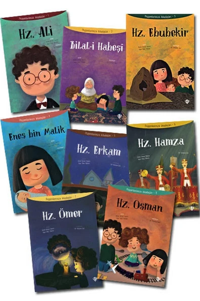 Peygamberimizin Arkadaşları Serisi 8 Kitap 128 Sayfa ürün görseli 1