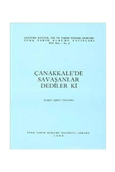 Çanakkale'de Savaşanlar Dediler Ki ürün görseli 1