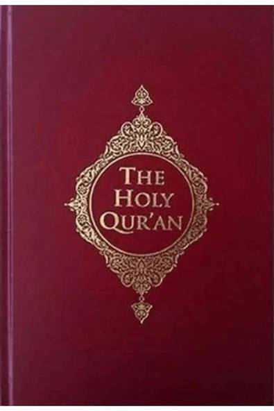 The Holy Qur'an (KUR'AN-I KERİM MEALİ INGİLİZCE) Ciltli ürün görseli 1