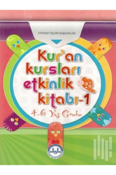 Kuran Kursları Etkinlik Kitabı 4-6 Yaş Grubu;1-2 Takım ürün görseli 1