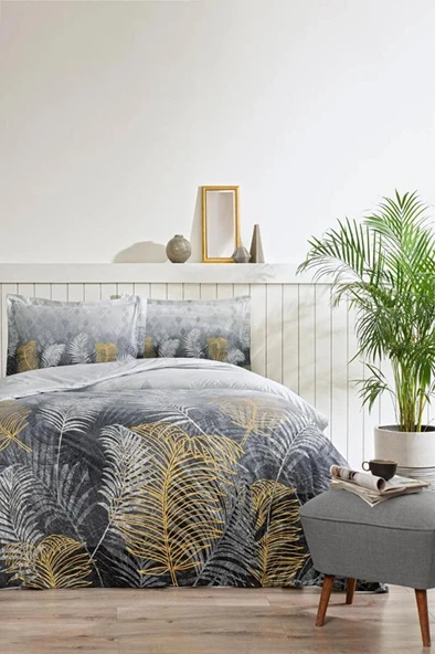 Özdilek Çift Kişilik Ranforce Nev Takımı Golden Palm - Resim 3