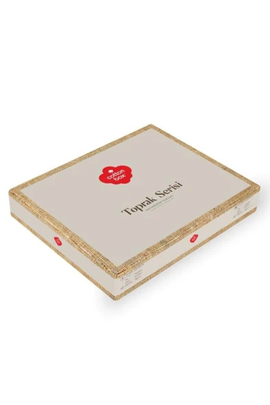 Toprak Aren Kahve Çift Kişilik Nev Takımı - Resim 9