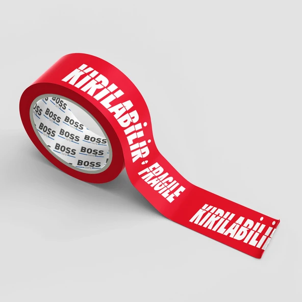 KIRILABİLİR KIRMIZI Koli Bandı En:45cm Metraj:66metre (1.adet) - 3