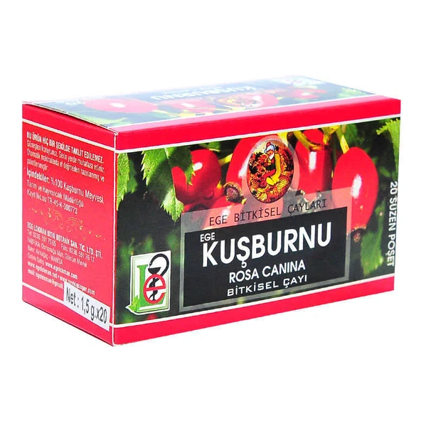 Kuşburnu Çayı 20 Süzen Poşet - Resim 3