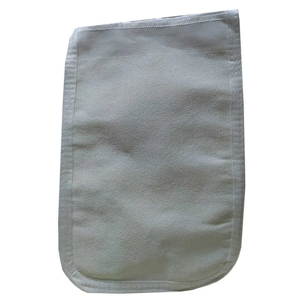 İpek Sırt ve Vücut Kesesi Beyaz 17X27 - Resim 4