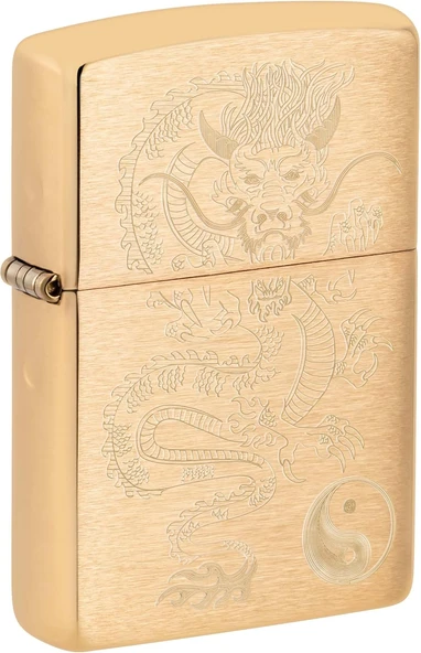 Zippo Asian Dragon Gravür İşleme Dizayn Çakmak - 1