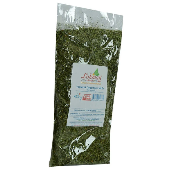 Nane Doğal Yemeklik 100 Gr Paket - 6