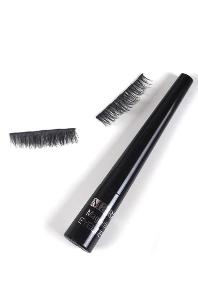 MARA MIKNATISLI EYELINER& KIRPIK EXTRA YOGUN MAGNETİC EYELASHES&EYELINER EXTRA INTENSE - 4