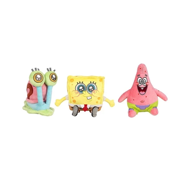 Eğitici Oyuncak 760025631 SpongeBob Serisi Sostenible Peluş 22 cm (3 asorti)