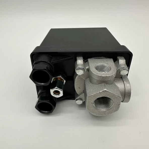 Kompresör Basınç Şalteri Otomatiği 3 Yollu 380V - 4