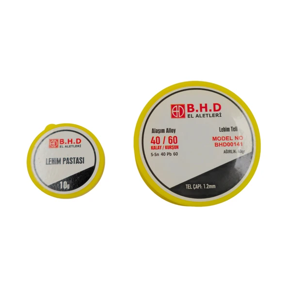 Fixonic B.H.D BHD00141 10gr+40gr Lehim Pastası ve Lehim Teli Set ürün görseli 1