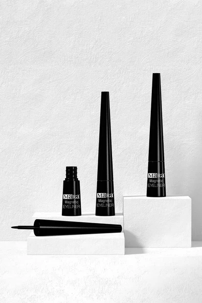 MARA MIKNATISLI EYELINER& KIRPIK EXTRA YOGUN MAGNETİC EYELASHES&EYELINER EXTRA INTENSE - 5