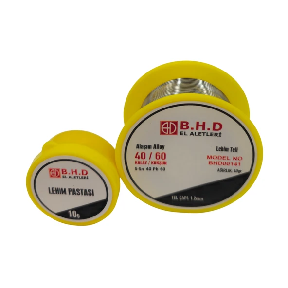 Fixonic B.H.D BHD00141 10gr+40gr Lehim Pastası ve Lehim Teli Set - Resim 2