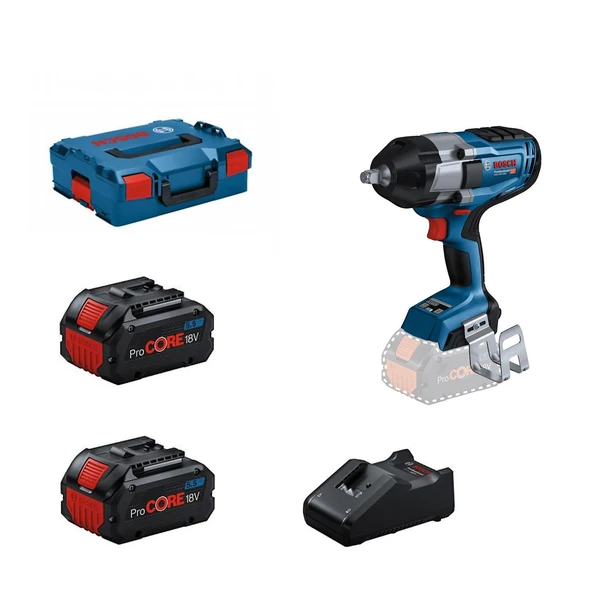 Bosch GDS 18V-1000 Procore 2x5,5Ah Darbeli Somun Sıkma