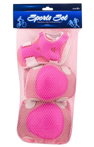 OMZ Pembe Dizlik Dirseklik Q830-8 Kız Erkek Çocuk Oyuncak Eğitici Oyuncaklar ürün görseli 1