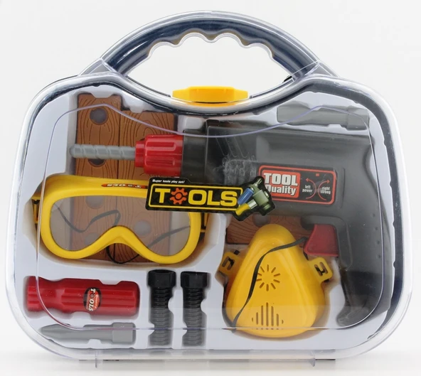 OMZ 13 PARÇA ÇANTALI TAMİR SETİ T5500B Kız Erkek Çocuk Oyuncak Eğitici Oyuncaklar ürün görseli 1