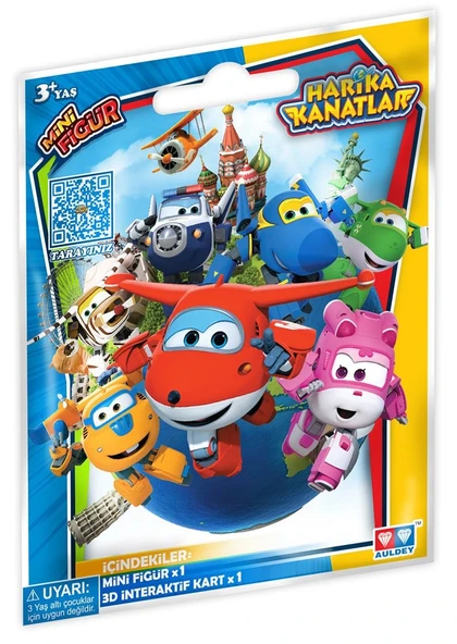 OMZ Harika Kanatlar Kartlı Mini Figür Sürpriz Paket Kız Erkek Çocuk Oyuncak Eğitici Oyuncaklar ürün görseli 1