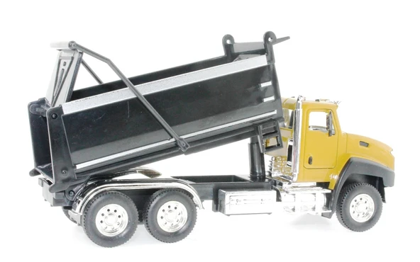 OMZ Çek Bırak Metalik Mac Hafriyat Kamyonu Kız Erkek Çocuk Oyuncak Eğitici Oyuncaklar - Resim 2