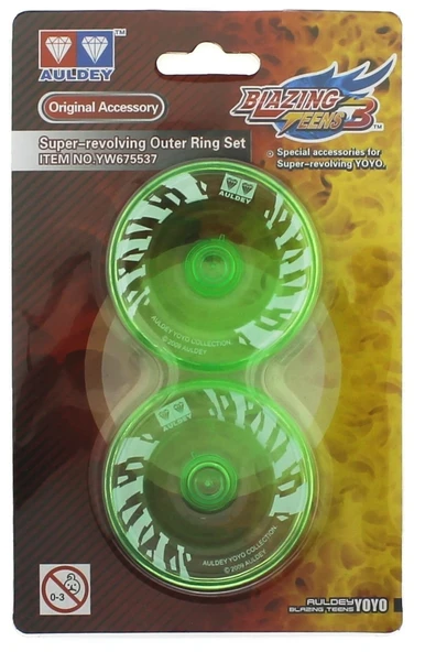 OMZ Blazing Teens Yoyo Yeşil Yedek Yan Yüzey Kız Erkek Çocuk Oyuncak Eğitici Oyuncaklar