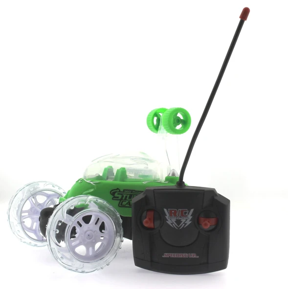 OMZ Uzaktan Kumandalı Takla Atan Zıppır Araba Kız Erkek Çocuk Oyuncak Eğitici Oyuncaklar - Resim 3