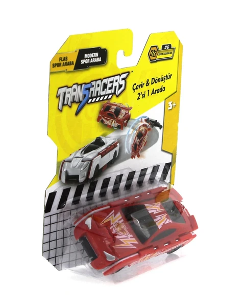 OMZ Transracers Dönüşen Araçlar Spor Arabalar Flaş / Modern Kız Erkek Çocuk Oyuncak Eğitici Oyuncaklar - Resim 2