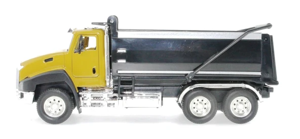 OMZ Çek Bırak Metalik Mac Hafriyat Kamyonu Kız Erkek Çocuk Oyuncak Eğitici Oyuncaklar - Resim 3