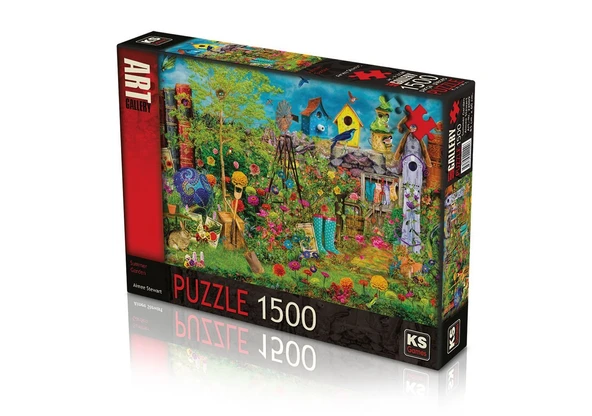 OMZ KS Puzzle 1500 Parça Summer Garden Kız Erkek Çocuk Oyuncak Eğitici Oyuncaklar ürün görseli